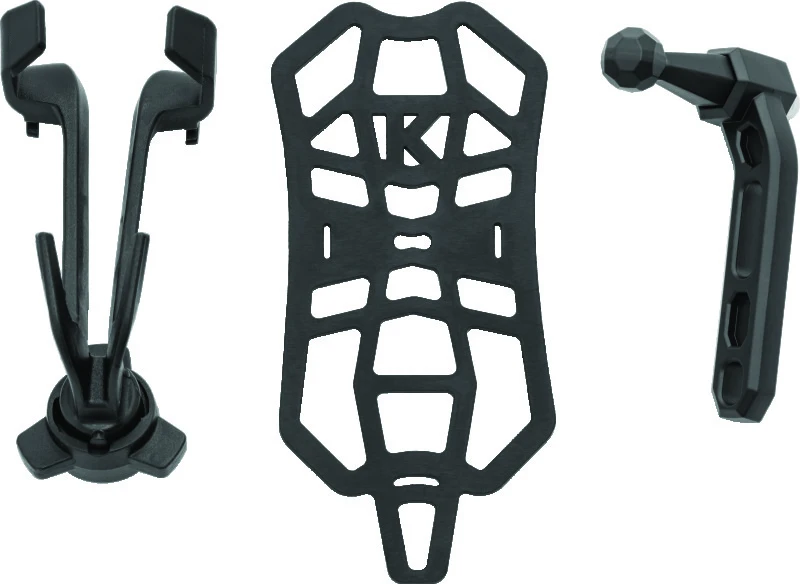 Kuryakyn Free-Flex Device Holder Perch Mount Black