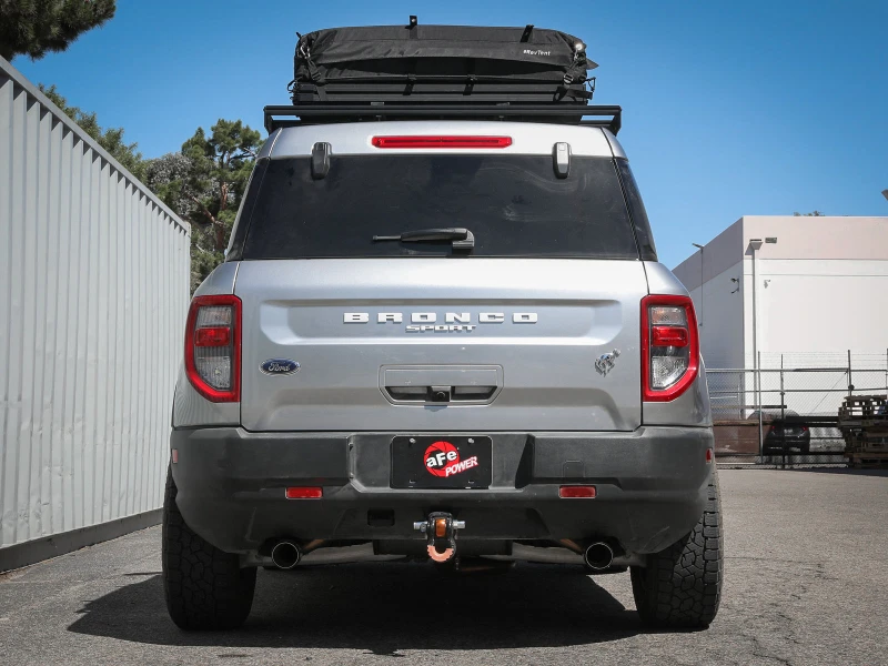 aFe Ford Bronco Sport 21-22 L3-1.5L (t)/L4-2.0L (t) Vulcan Kat-Back Abgasanlage- Carbon-Tipps