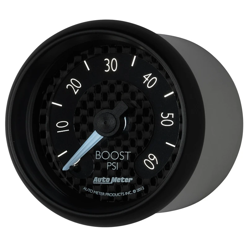 Autometer GT Serie 52mm Mechanischer 0-60 psi Boostdruckmesser
