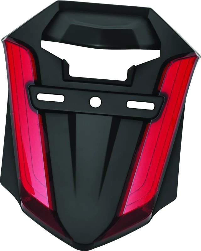 Kuryakyn Omni L.E.D. Rear Fender Cover Satin Black für 2018–2020 Honda Gold Wing GL1800