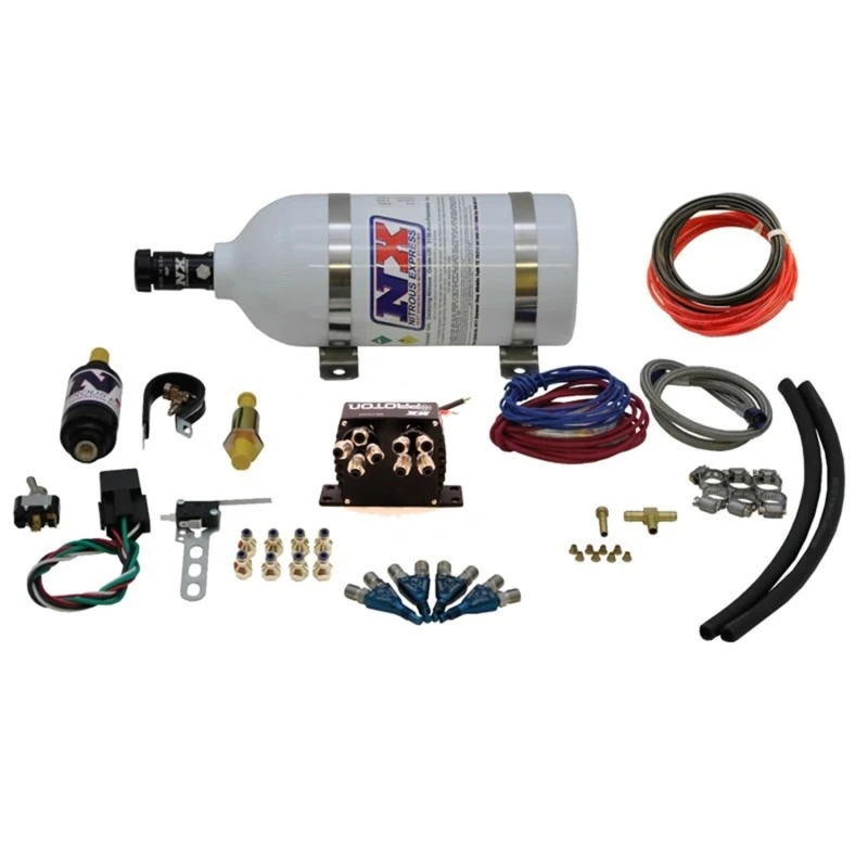 Nitrous Express Moto 4 Nitrous-Kit mit 1,0-Liter-Flasche