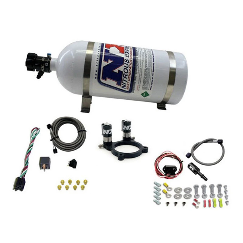 Nitrous Express Ford 3.5L/3.7L V6 Nitrous Plate Kit w/10lb Bottle