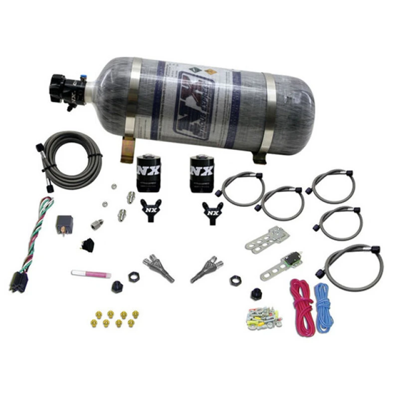 Nitrous Express GM TBI Nitrous Kit (50-125PS) mit Composite-Flasche