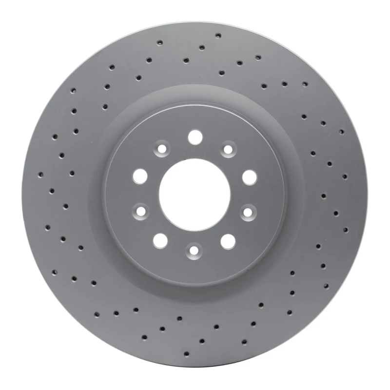 DFC 05-06 Ford GT Front Drilled GeoSPEC Coated Rotor