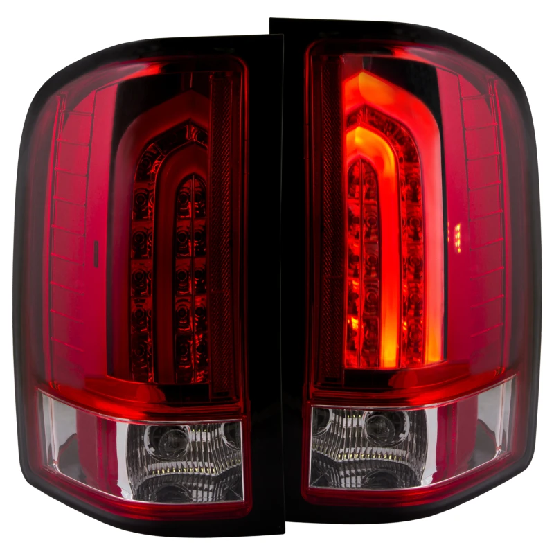 ANZO 2007-2013 Chevrolet Silverado 1500 LED-Rückfahrscheinwerfer Rot/Klar G2