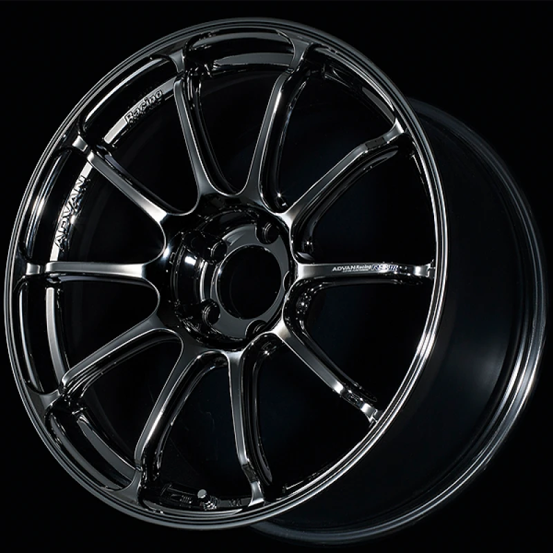 Advan RSIII 19x8.5 / +45 Offset / 5x112 / 66.5mm Bore / Black Chrome