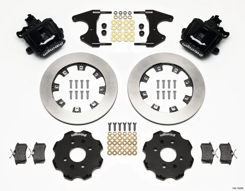 Wilwood Kombinations-Handbremse Hinten Kit 12,19 Zoll Civic / Integra Trommel 2,46 Naben-Offset