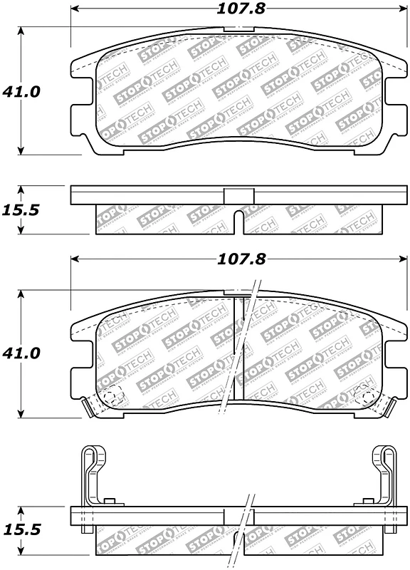 stoptech_305.03830-6794fdb93afc7 StopTech Street Select Brake Pads - Rear
