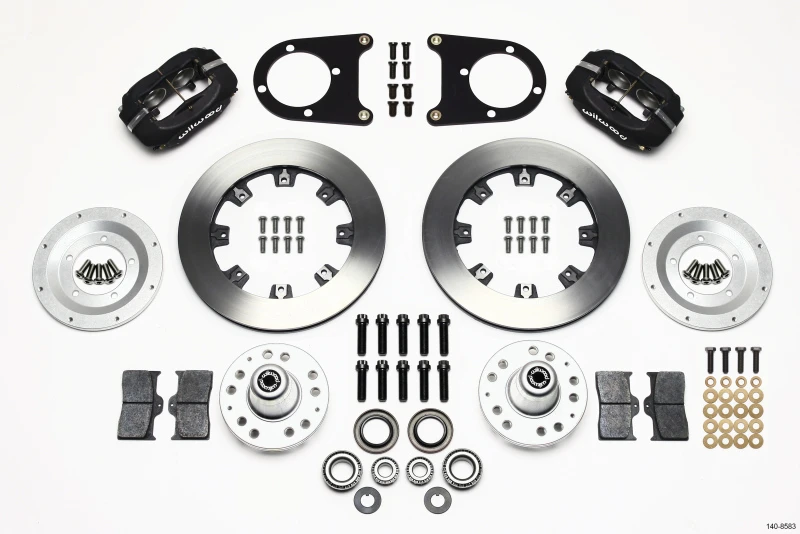 Wilwood Forged Dynalite Front Kit 12,19 Zoll 37-48 Ford Psgr. Car Spindel