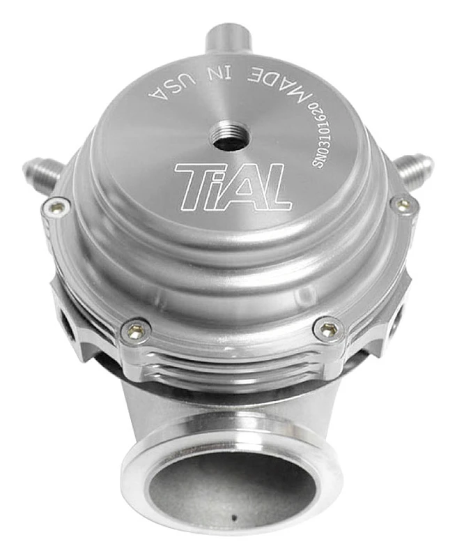 TiALSport MVR Wastegate 44mm (All Springs) with V-Band Clamps - Silver