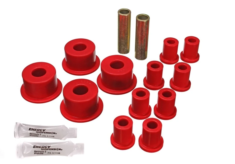 energy-suspension_5.2101R-67932cf0dcb06 Energy Suspension 65-72 Dodge Charger (mit 2-Zoll-Hauptauge) Rote hintere Blattfederbuchsen-Set
