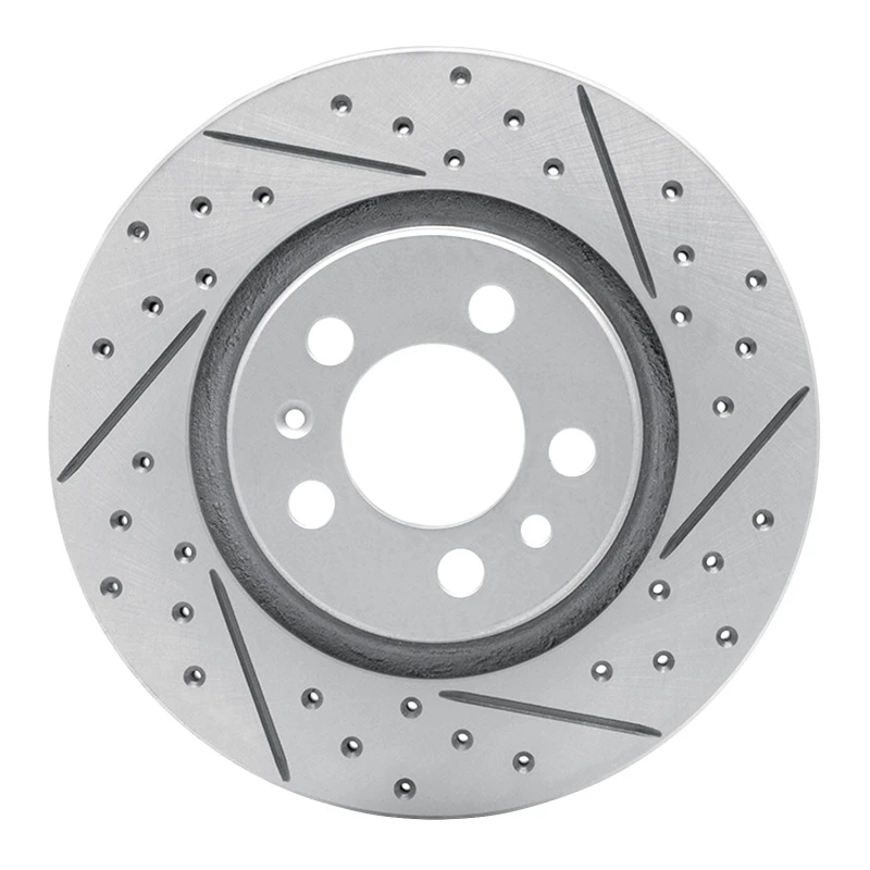DFC 98-15 Volkswagen Beetle/Jetta Wagon Front Right Drilled & Slotted Geoperformance Rotor