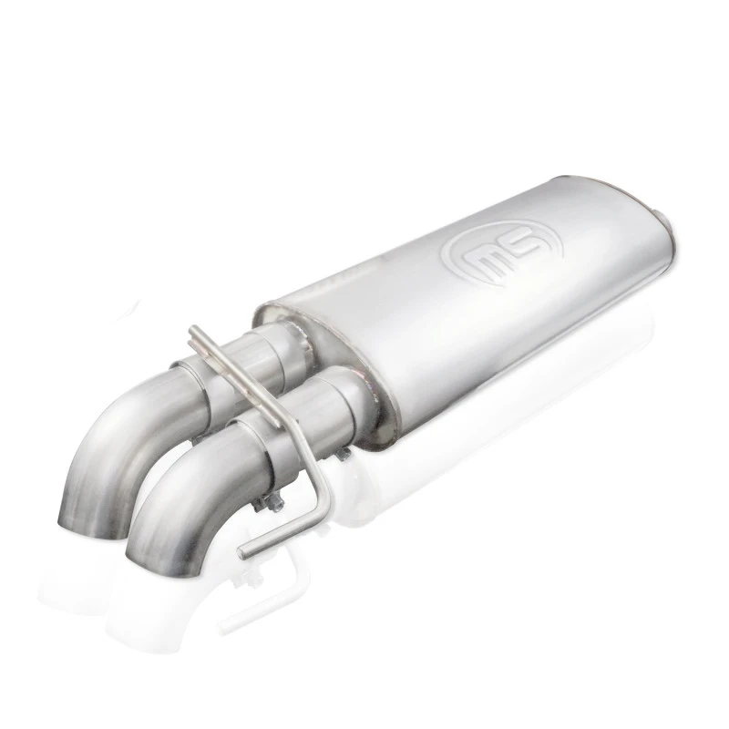 Stainless Works 2011-14 Ford F-150 Raptor Auspuff X-Rohr Resonator Dump vor der hinteren Achse