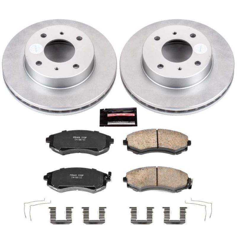 powerstop_CRK656-679454e5c347c Power Stop 91-96 Infiniti G20 Front Z17 Evolution Geomet Coated Brake Kit