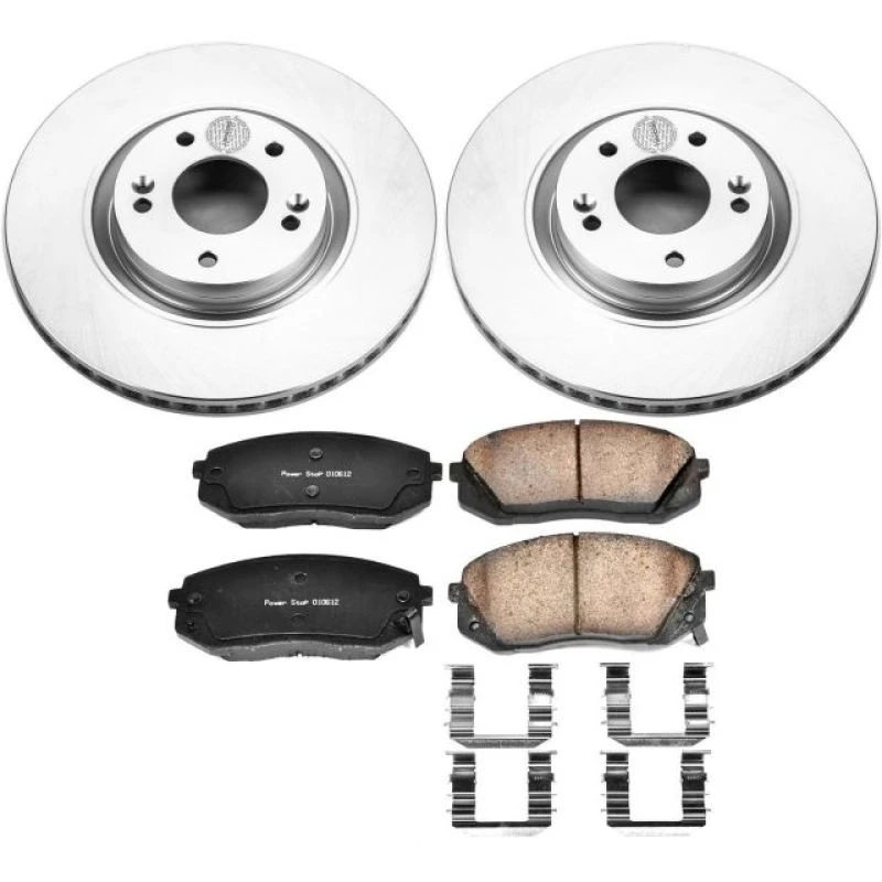 powerstop_CRK7083-679456e131572 Power Stop 15-16 Hyundai Sonata Front Z17 Evolution Geomet Coated Brake Kit