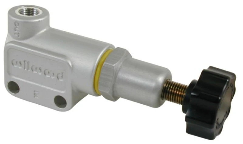 Wilwood-Proportionsventil - Knopfeinstellung M10x1 BBF Einlass & Auslass