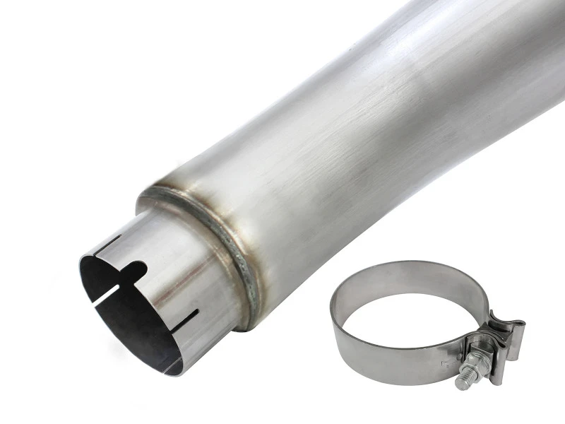 aFe MACHForce XP Auspuff Large Bore 5in DPF-Back Alu. 13-15 Dodge Trucks L6-6.7L (td) *Polierter Endschalldämpfer