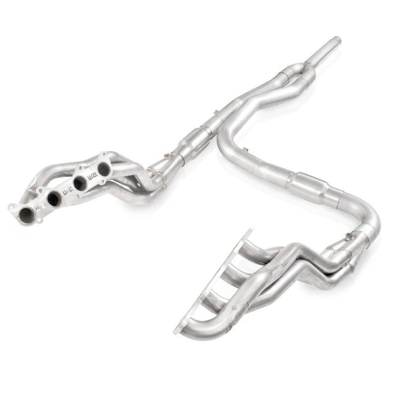 Stainless Works 2011-14 F-150 5.0L 1-3/4 Zoll Primaries 3 Zoll High-Flow-Kat Y-Pipe