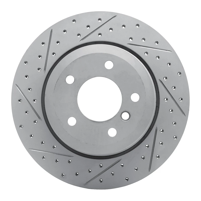 DFC 06-10 BMW 535Xi Rear Left Drilled & Slotted Geoperformance Rotor
