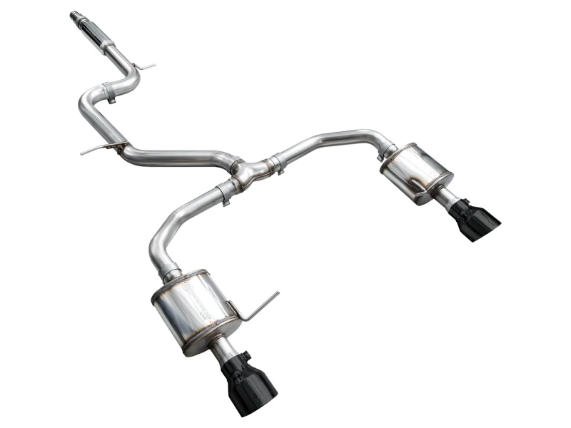 AWE 22-25 Volkswagen Jetta GLI Touring Edition Exhaust - Diamond Black Tips