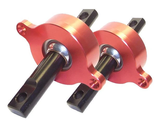 BLOX Racing Rear Trailing Arm Bushing Kit Red for 88-00 Honda Civic / 90-01 Acura Integra