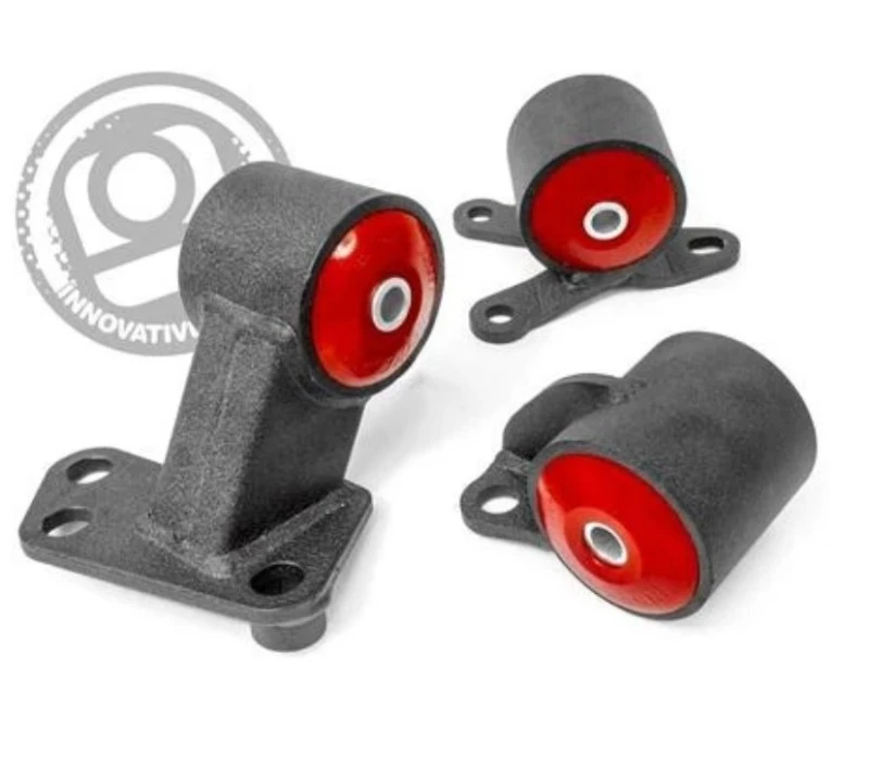 Innovative 94-01 Integra B-Series Black Steel Mounts 60A Bushings