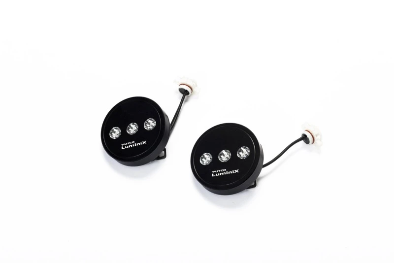 Putco 07-09 Jeep Wrangler JK - Luminix Hochleistungs-LED-Nebelscheinwerfer (mit H10-Anschluss) - 1 Paar - 2400LM