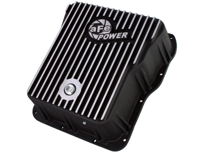 aFe Power Abdeckung Trans Pan bearbeitet Trans Pan GM Diesel Trucks 01-12 V8-6.6L bearbeitet