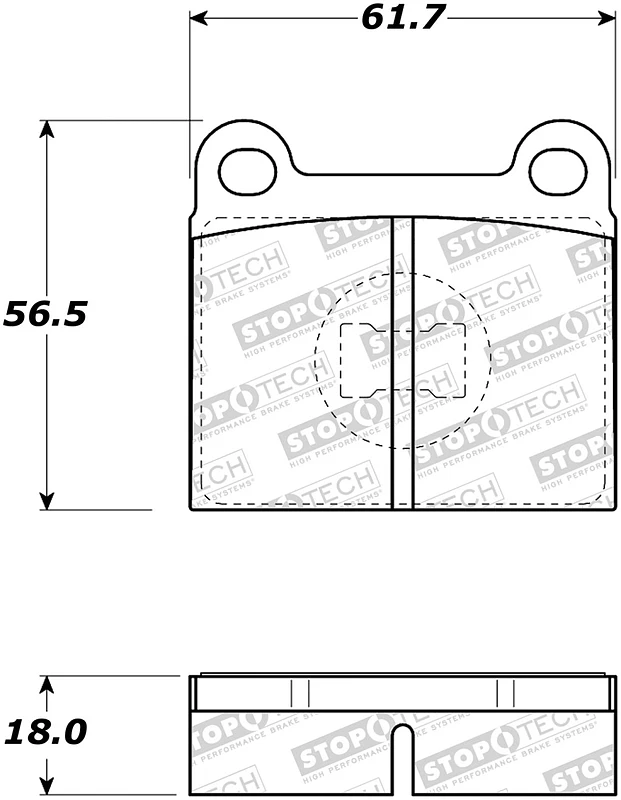 StopTech Street Brake Pads