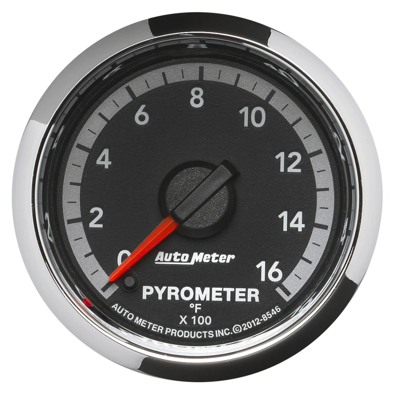 Autometer Gen4 Dodge Factory Match 52,4 mm Voll- Sweep-Elektronik 0-1600 Grad F EGT/Pyrometer Anzeige