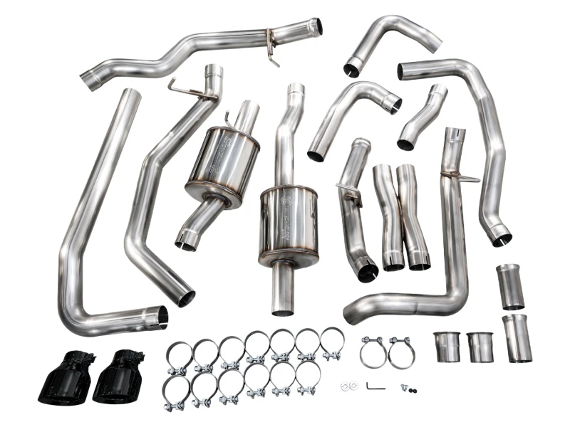 AWE Tuning Dual Rear Exit Catback Auspuffanlage für 2025+ RAM 1500 RHO 3.0 I6 TT