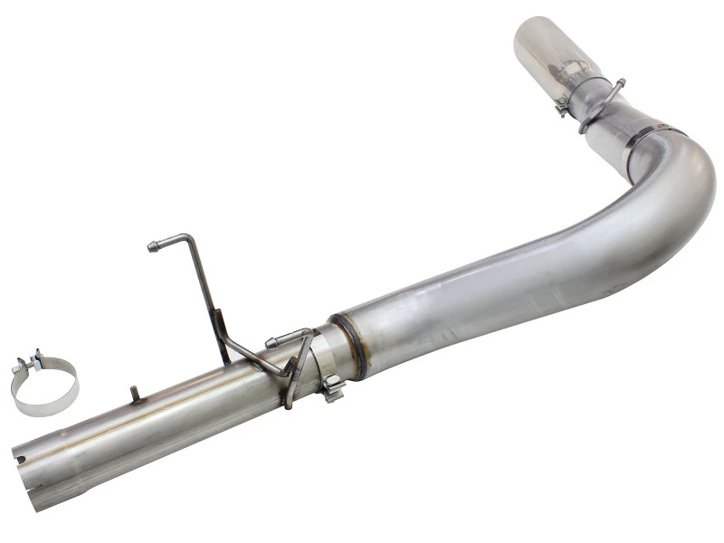 aFe MACHForce XP Auspuff Large Bore 5in DPF-Back Alu. 13-15 Dodge Trucks L6-6.7L (td) *Polierter Endschalldämpfer