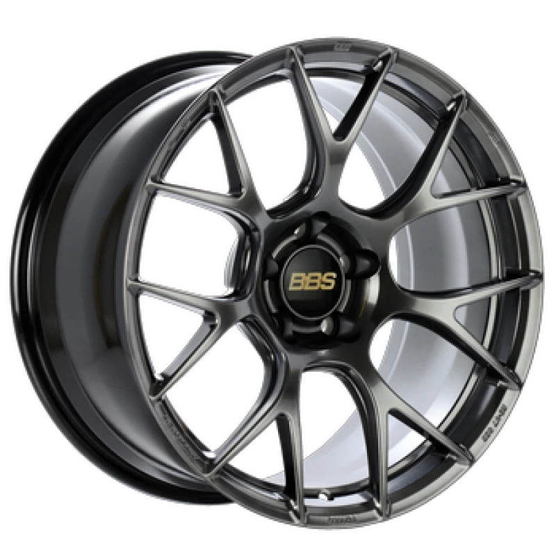 BBS RE-V7 18x8.5 5x112 ET42 Diamond Black Wheel -82mm PFS/Clip Required