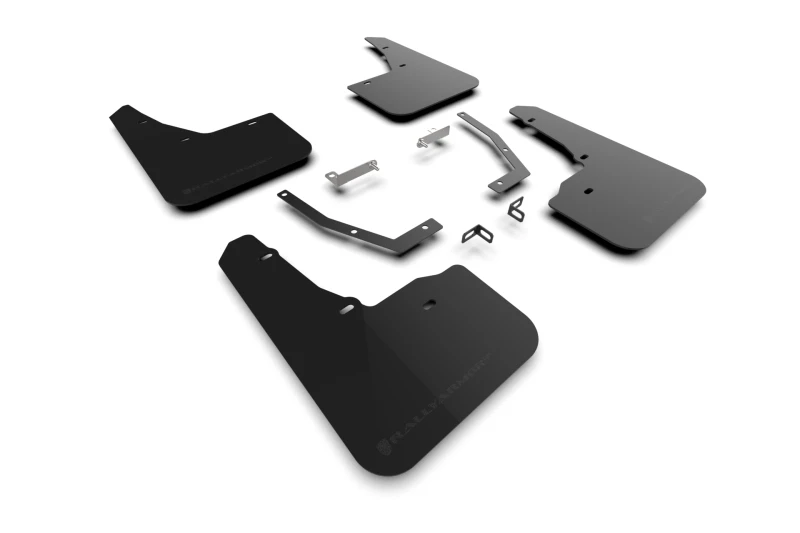 Rally Armor Black UR Mud Flap w/Metallic Black Logo for 2025 Subaru Forester