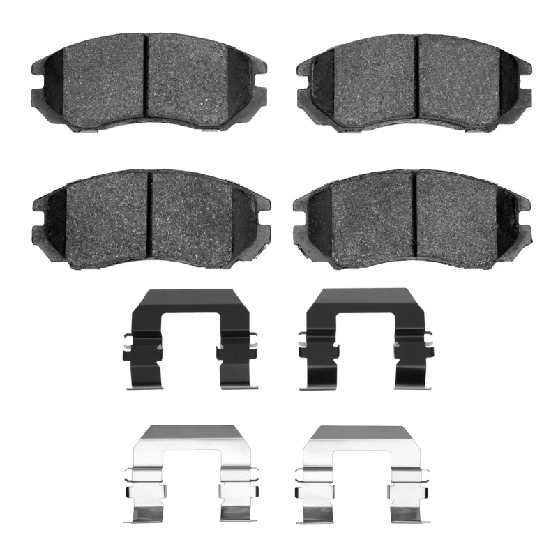 DFC 04-08 Hyundai Tiburon Front Active Performance Pads and Hardware Kit