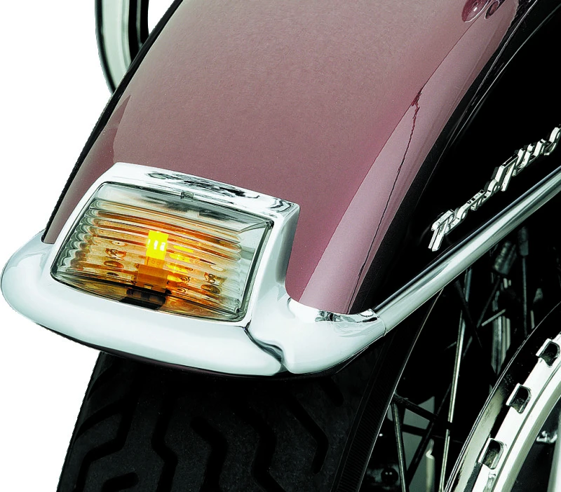 Kuryakyn Front Smoke Fender Tip Lens mit LED