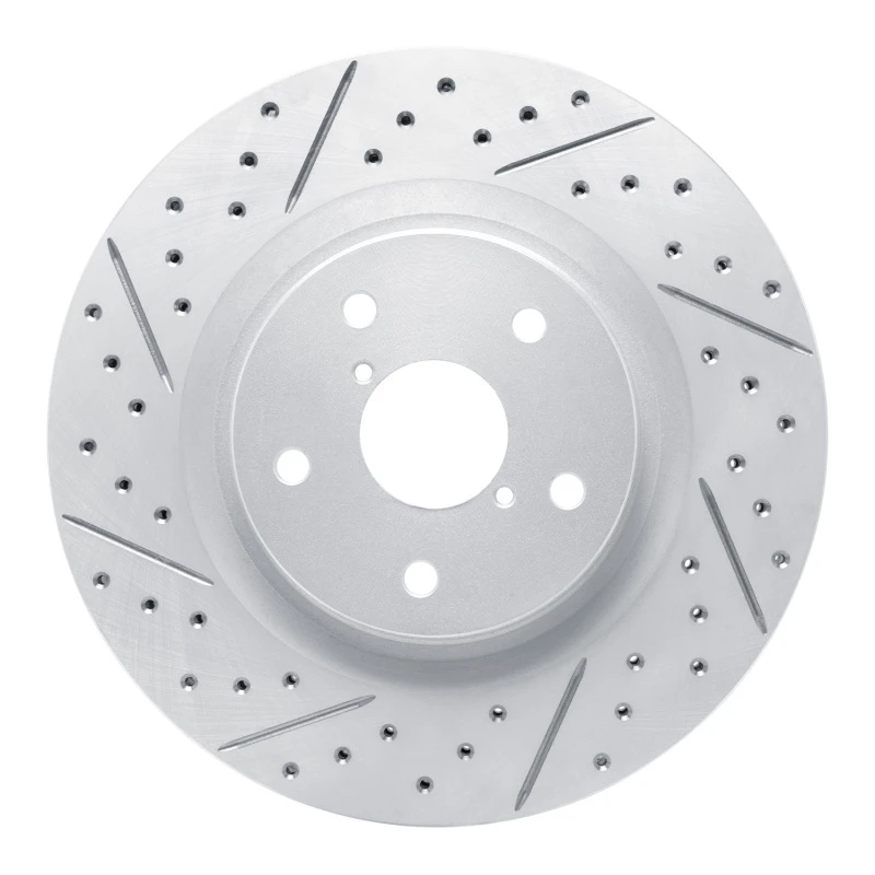 DFC 19-24 Subaru Forester Front Left Drilled & Slotted Geoperformance Rotor