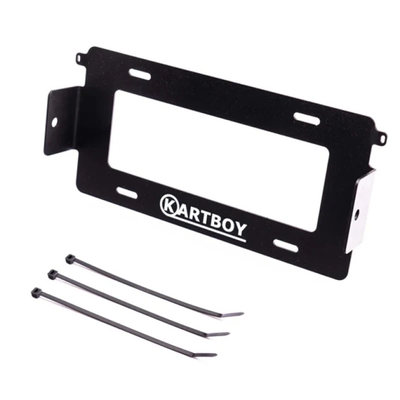 Kartboy Subaru License Plate Light Mount - Black