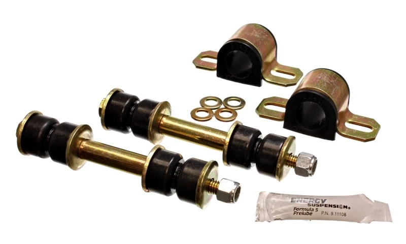 Energy Suspension 79-94 Toyota Pickup 2WD (außer T-100/Tundra) Schwarze 25mm Vordere Querlenkerbuchsen-Set
