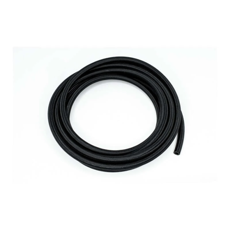DeatschWerks 6AN Schwarzes Nylon Geflochtenes CPE Schlauch 20 Fuß