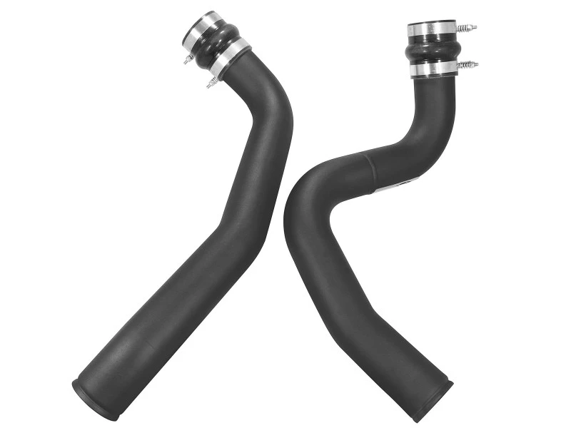 aFe Bladerunner Intercooler I/C-Rohr 3 Zoll Heiß/Kalt Ford F-250/F-350 99-03 V8-7.3L - Schwarz