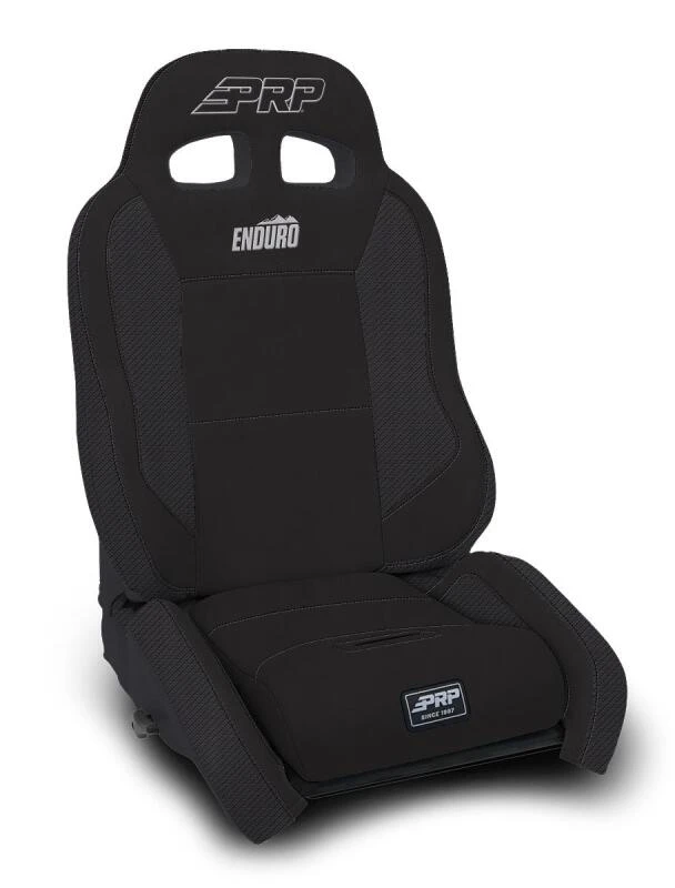 PRP EnduroCrawl Reclining Suspension Seat - Black Suede - Passenger