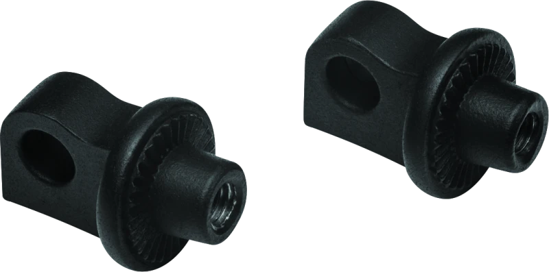 Kuryakyn Adjustable Stop Splined Peg Adapter Black