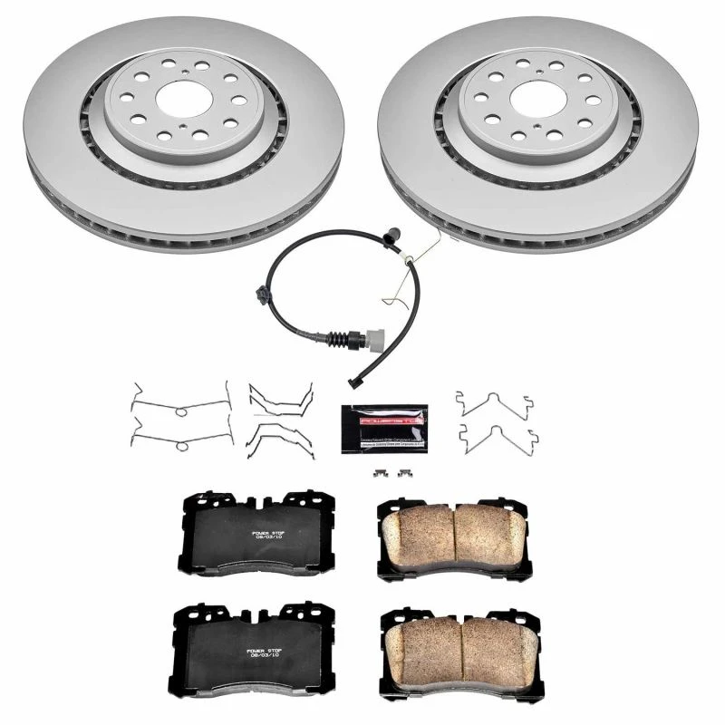 powerstop_CRK8320-67945015d9451 Power Stop 18-19 Lexus LS500 Front Z17 Evolution Geomet Coated Brake Kit