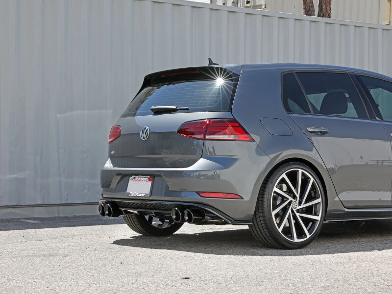 AFE POWER MACH Force-Xp 15-19 Volkswagen Golf R L4-2.0L(T) 304 SS Kat-Back-Abgasanlage - Schwarz