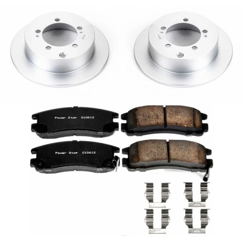 powerstop_CRK1203-679456fadd020 Power Stop 95-05 Chrysler Sebring Rear Z17 Evolution Geomet Coated Brake Kit