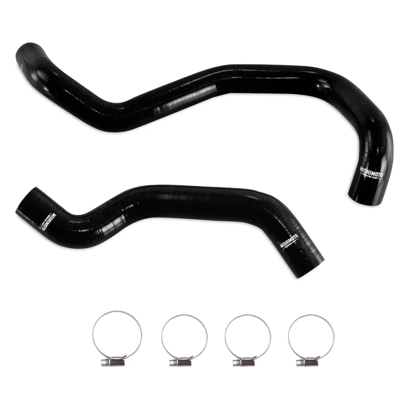 Mishimoto 2019+ Ford Ranger 2.3L EcoBoost Silikon-Schlauch-Kit - Schwarz