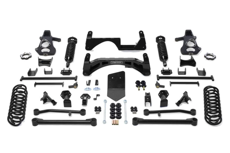 Fabtech 07-14 GM K1500 Suv 4WD ohne Autoride 6in Perf Sys mit Dl 2,5 & 2,25