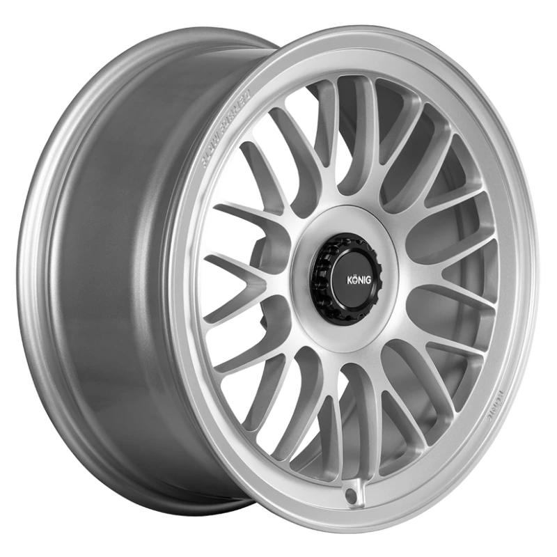 Konig MRK1XR 21x9.5 5x114.3 ET35 Satin Silver Wheel