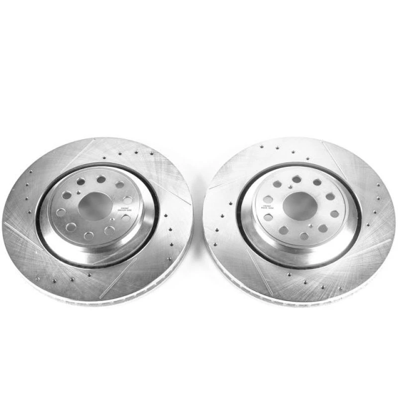 powerstop_JBR1305XPR-6794529eb3198 Power Stop 07-17 Lexus LS460 Front Evolution Drilled & Slotted Rotors - Pair